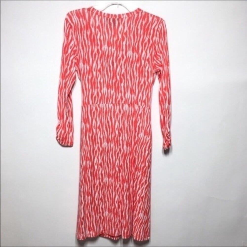 Pendleton Breezeway Zebra Print Faux Wrap Long Sl… - image 4